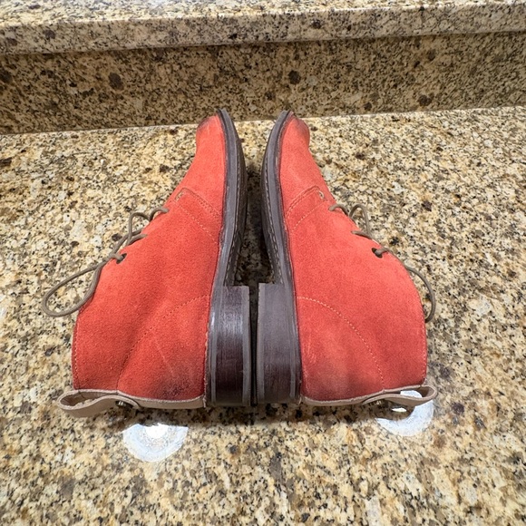 Bussola Sevilla Red Suede Chukka Boots- Euro 40 US 9.5 - Picture 7 of 11